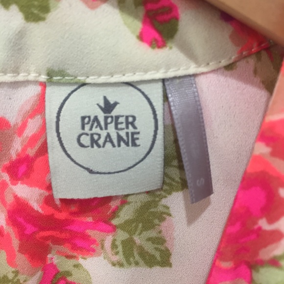 🍍Paper Crane Floral Sleeveless Top - Picture 2 of 4